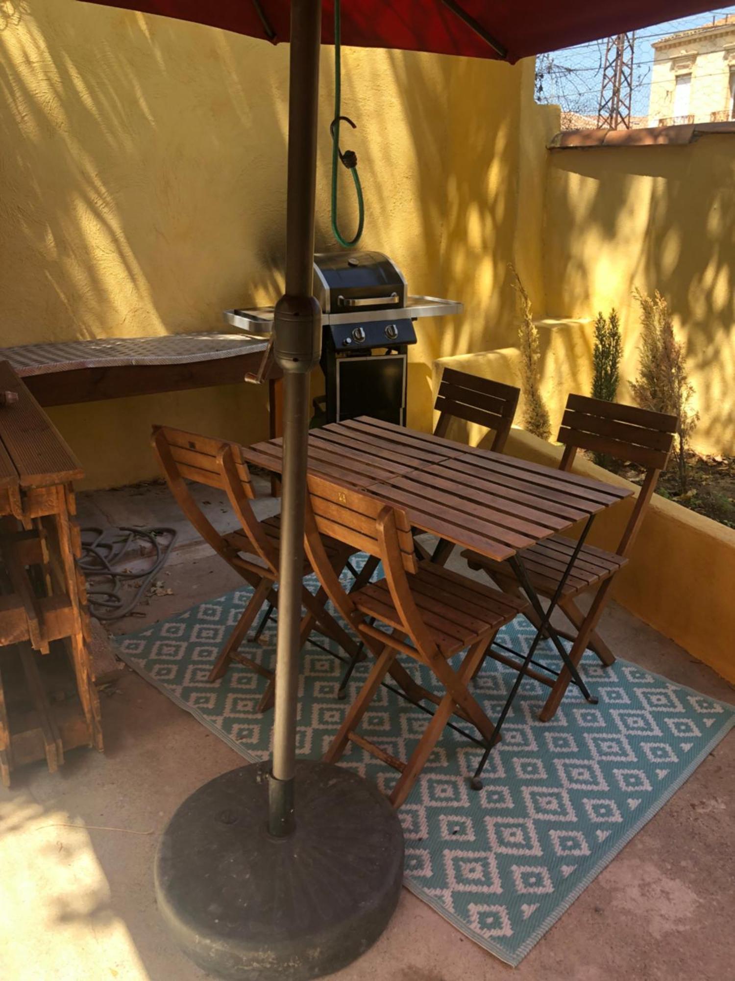 Grand T2 Climatise Avec Jardin Et Spa Narbonne Exterior foto