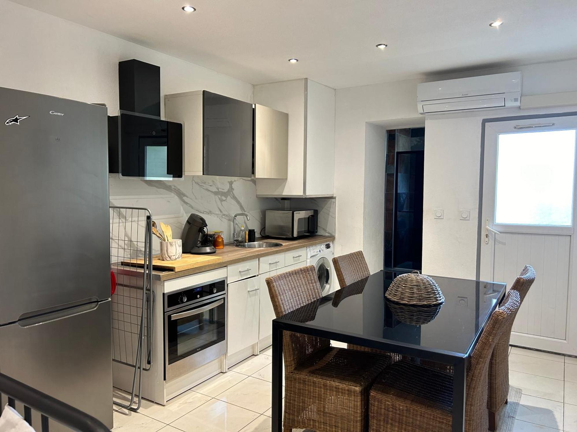 Grand T2 Climatise Avec Jardin Et Spa Narbonne Exterior foto